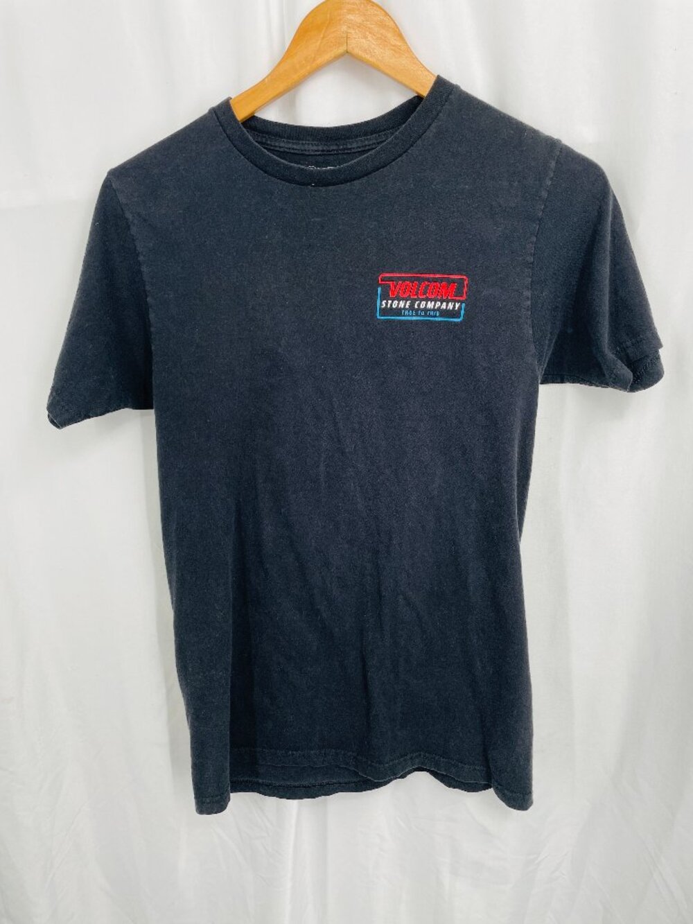 Volcom Stone Company Black Short Sleeve Shirt